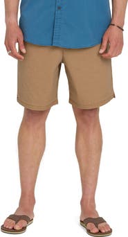 Quiksilver Saltwater Stretch Cotton Drawstring Shorts