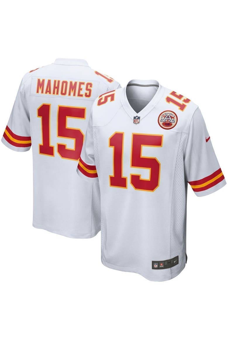 Men's Nike Patrick Mahomes White Kansas City Chiefs Game Jersey, Main, color, WHITE
