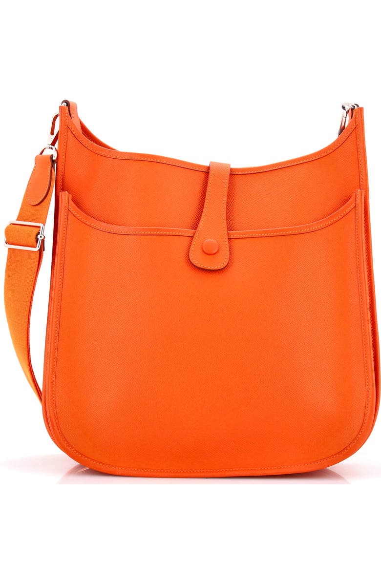 Pre-Owned Hermes Evelyne Bag Gen III Epsom GM, Alternate, color, Feu