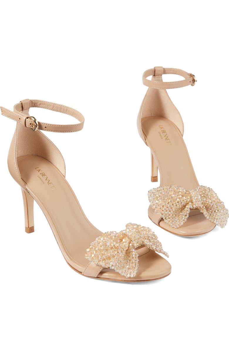 LK Bennett Cristable Ankle Strap Sandal, Alternate, color,