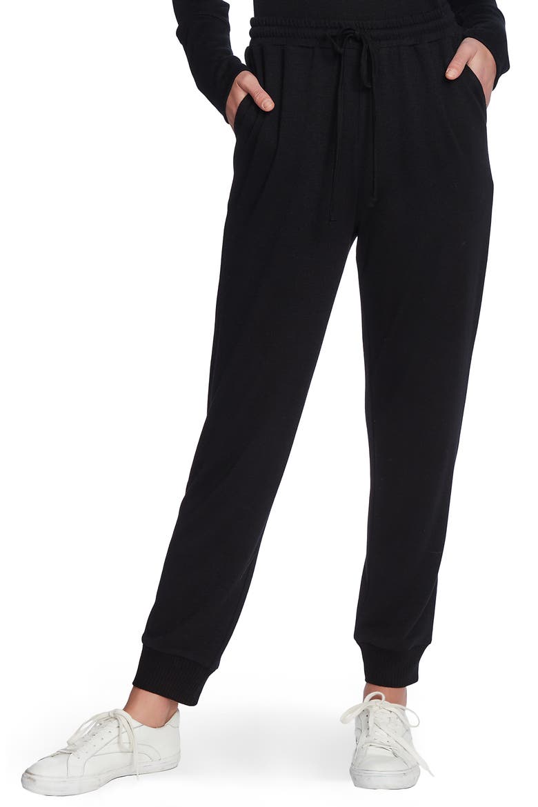 Cozy Knit Joggers, Alternate, color, RICH BLACK