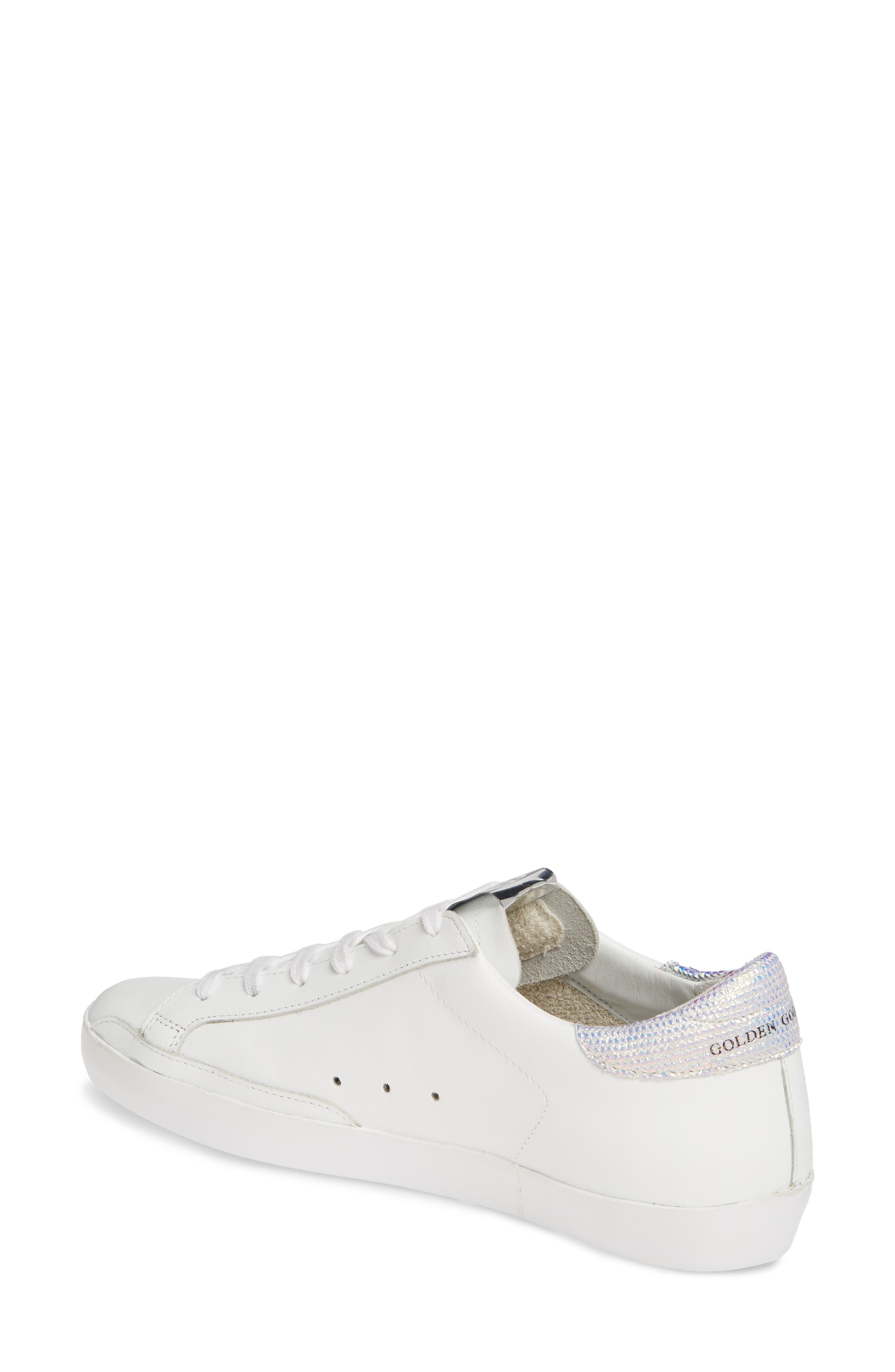 Golden Goose Superstar Glitter Low Top Sneaker, Alternate, color, 