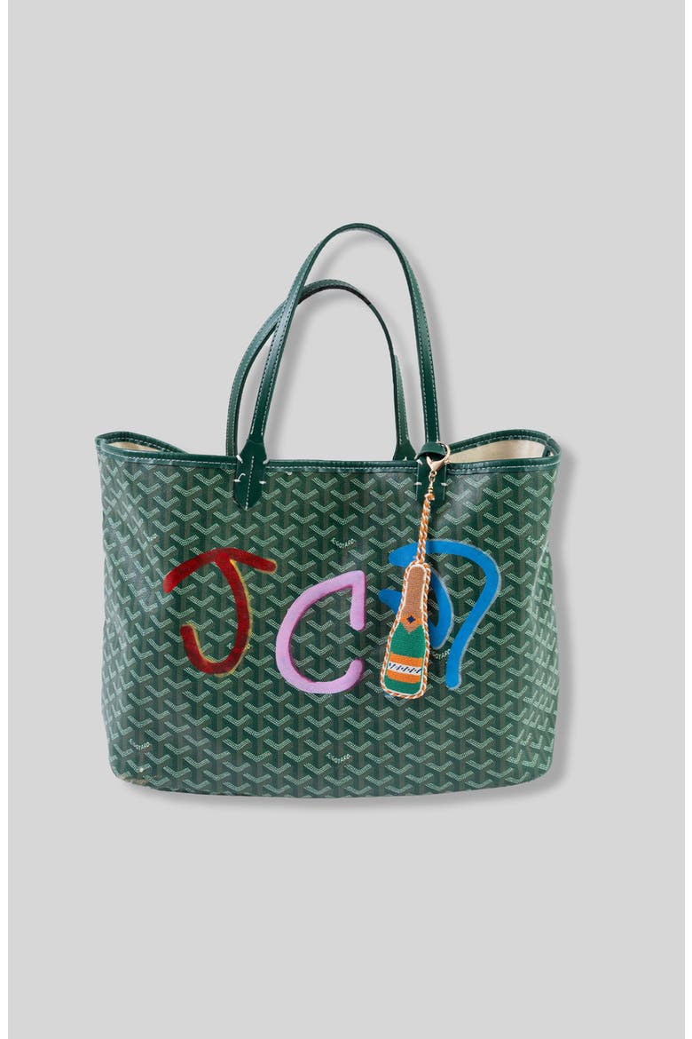 Bag Charm, Alternate, color, Champagne Bottle