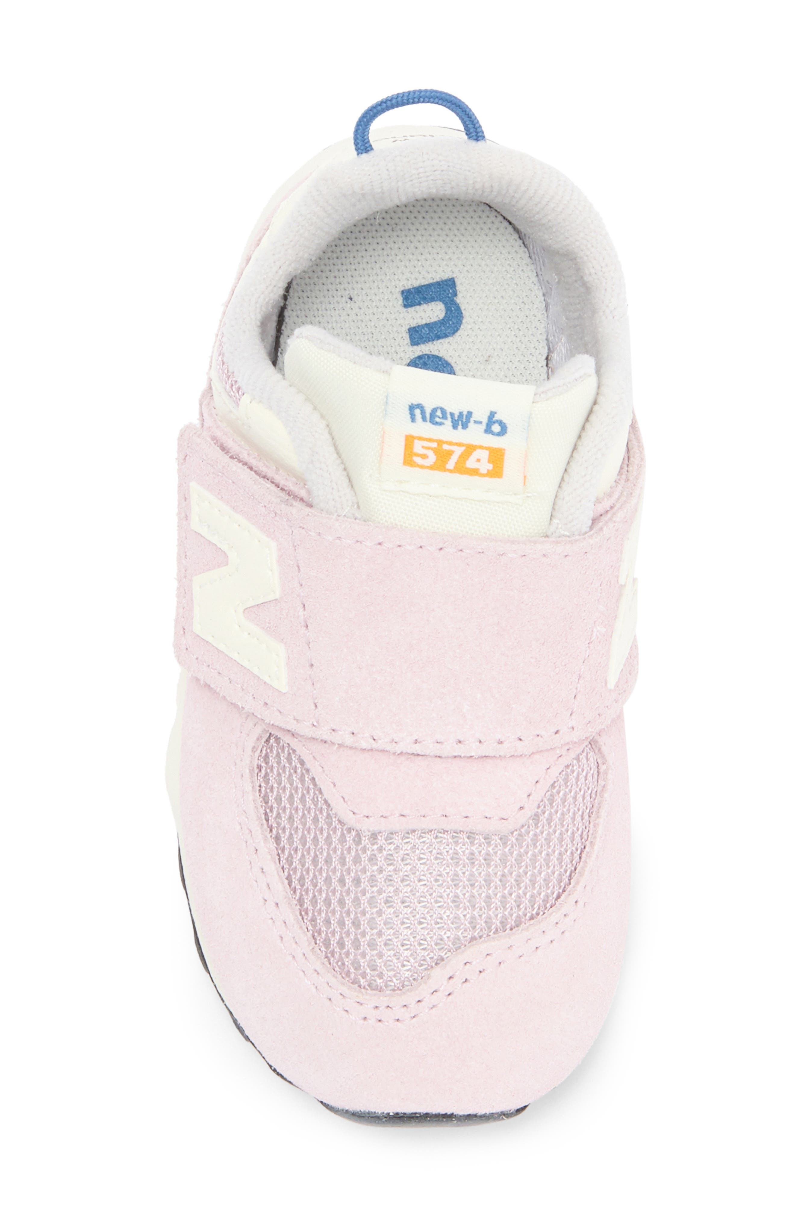 New Balance Kids' 574 New B Sneaker, Alternate, color, Twilight Haze/ Sea Stone