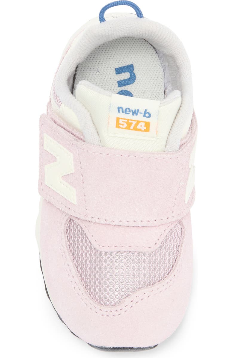 New Balance Kids' 574 New B Sneaker, Alternate, color, Twilight Haze/ Sea Stone