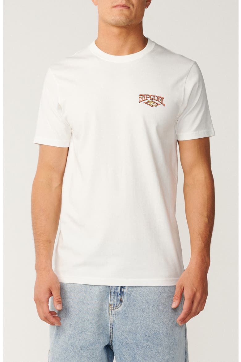 Air Shred Cotton Graphic T-Shirt, Main, color, BONE