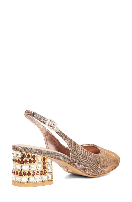 Dune London Catharine Slingback Pump In Brown