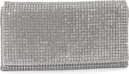 BERNESS Large Rhinestone Embellished Clutch