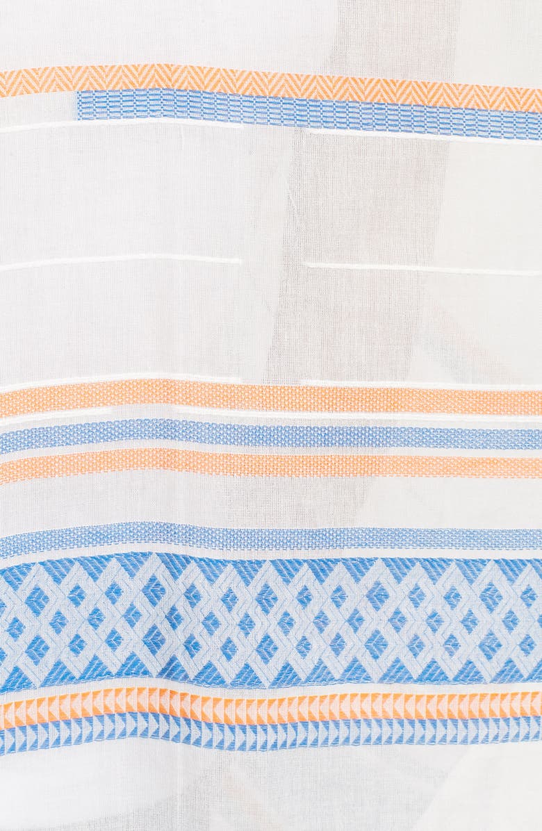 Rebecca Minkoff Broken Stripe Cape, Alternate, color,