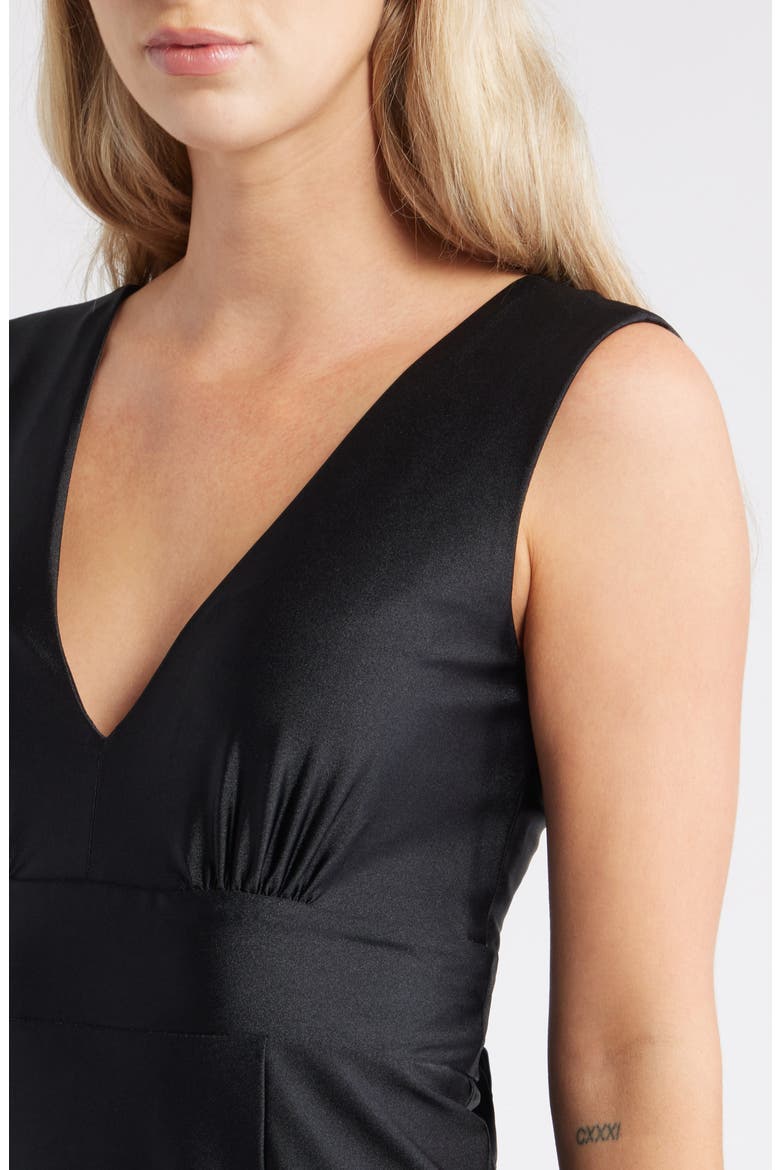 Sleeveless Maxi Dress, Alternate, color, BLACK