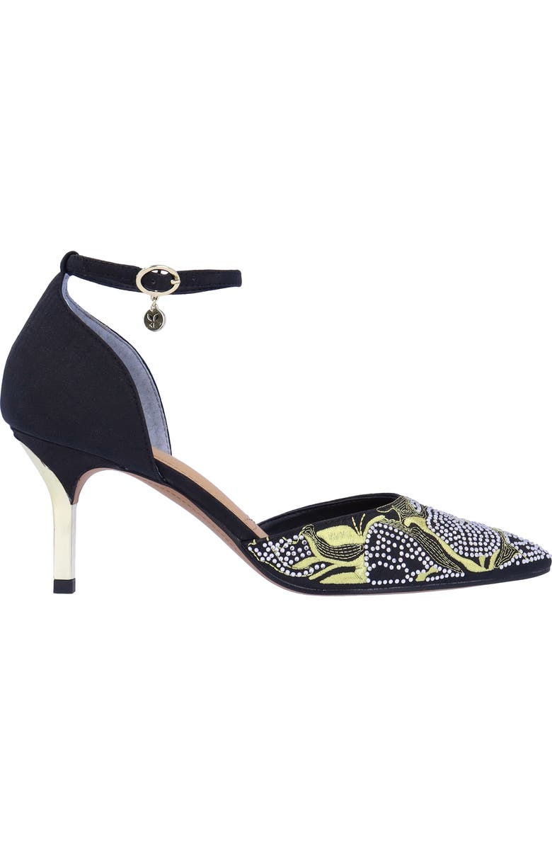 J. Reneé Payten Ankle Strap Pointed Toe Pump, Alternate, color,