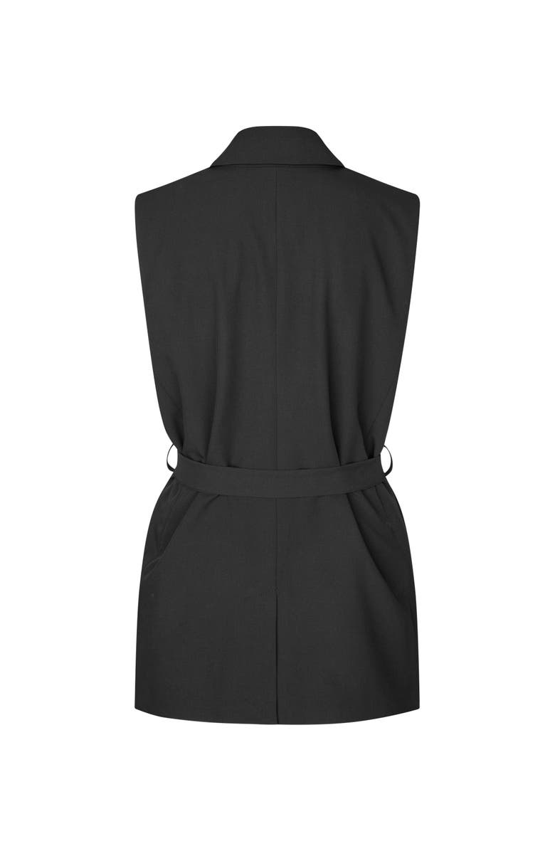 Masai Copenhagen MaJulea Waistcoat, Alternate, color, Black