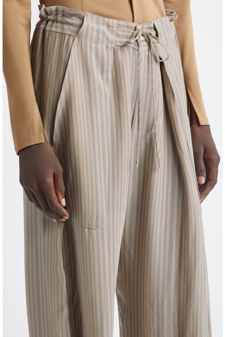 Clemence Stripe Horseshoe Pants, Alternate, color, TIDAL STRIPE