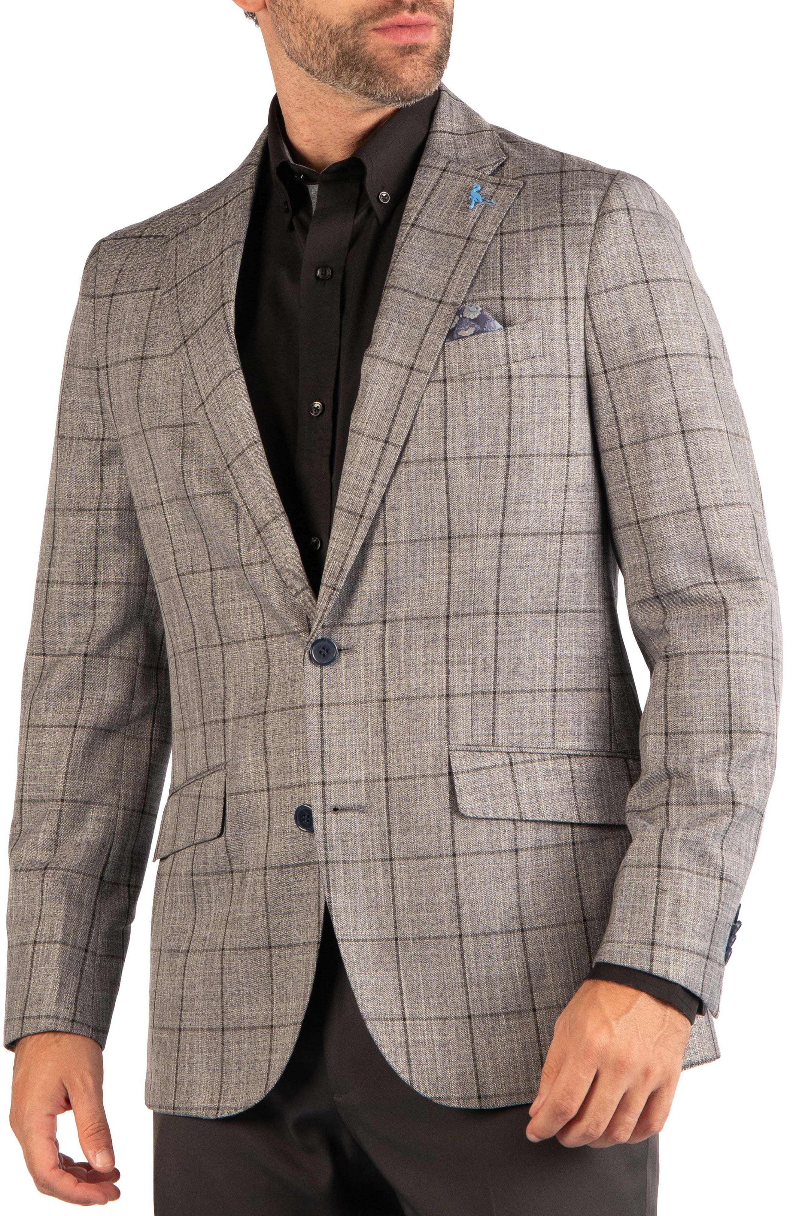 Windowpane Sport Coat