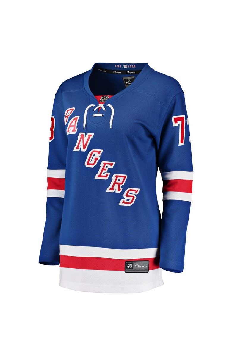FANATICS Women
s Fanatics Matt Rempe Blue New York Rangers Home Breakaway Jersey, Alternate, color, Blue