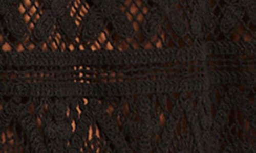 Misook Open-front Crochet Heritage Duster