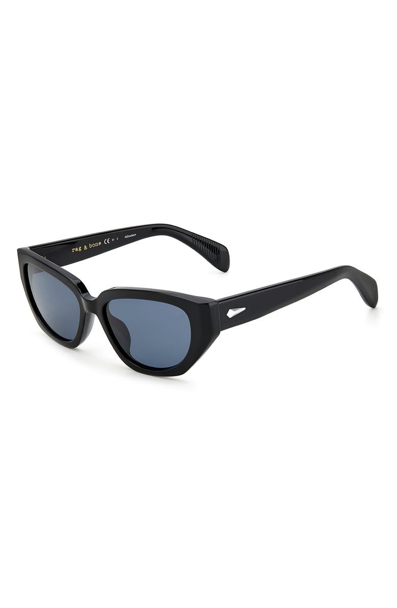rag & bone 54mm Cat Eye Sunglasses, Alternate, color, 