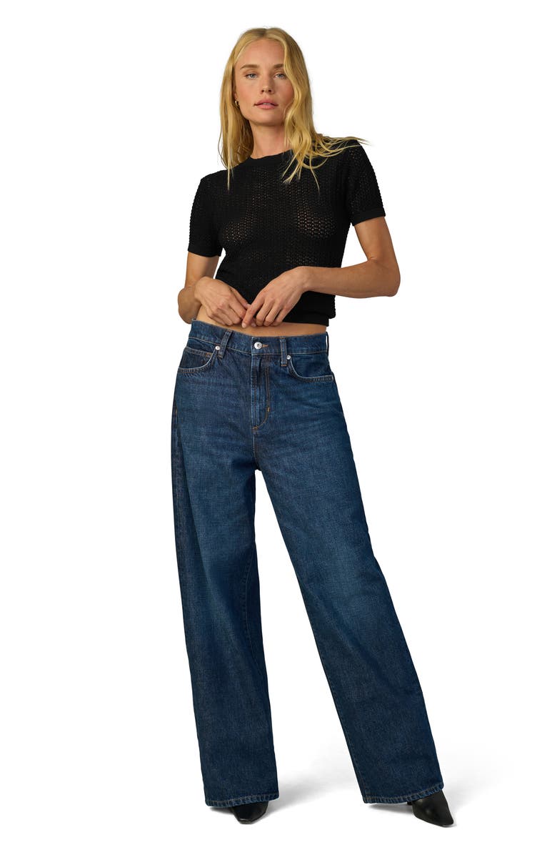 Joe's Baby Open Stitch T-Shirt, Alternate, color, 