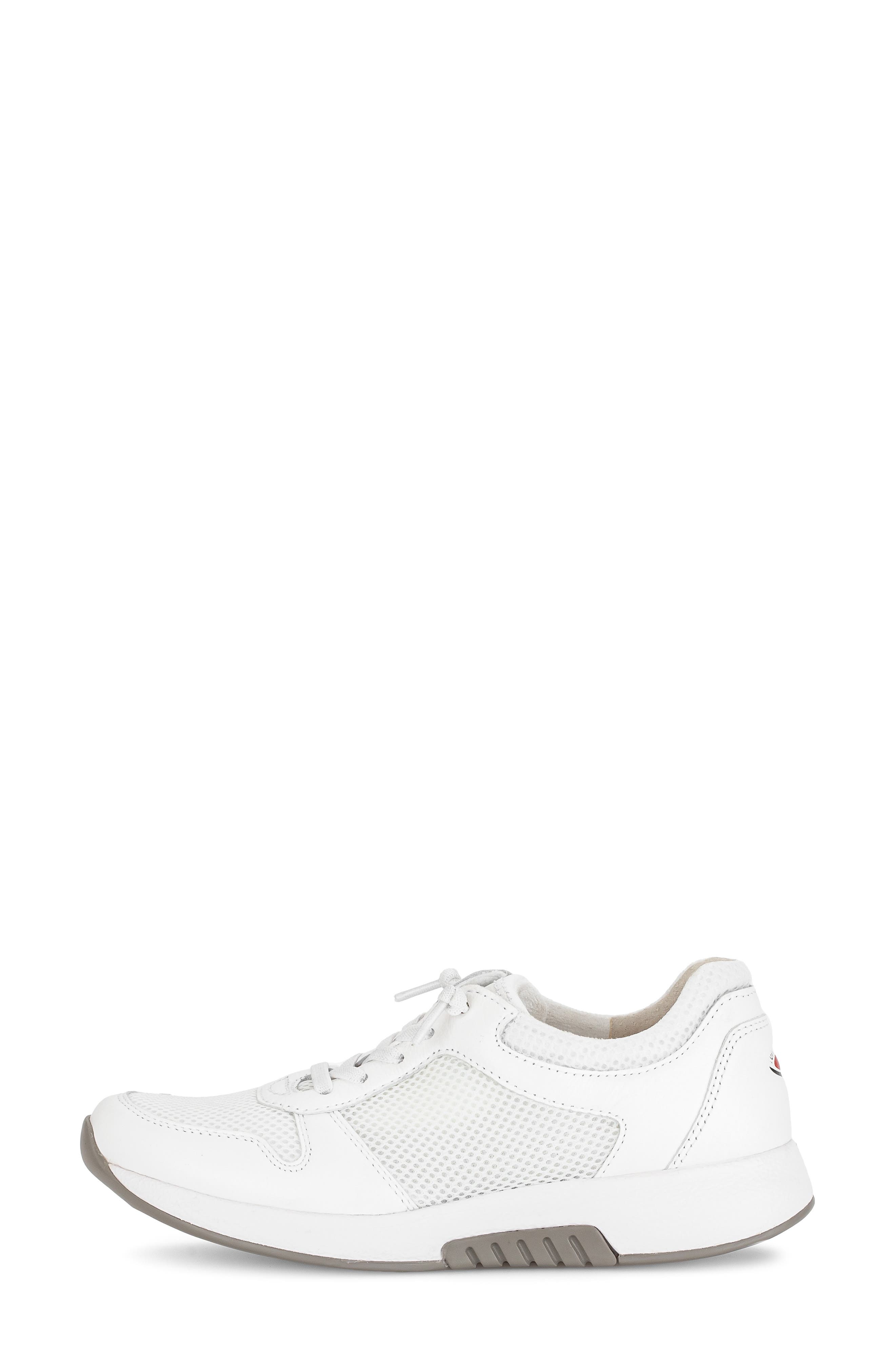 Gabor Mixed Media Sneaker, Alternate, color, 