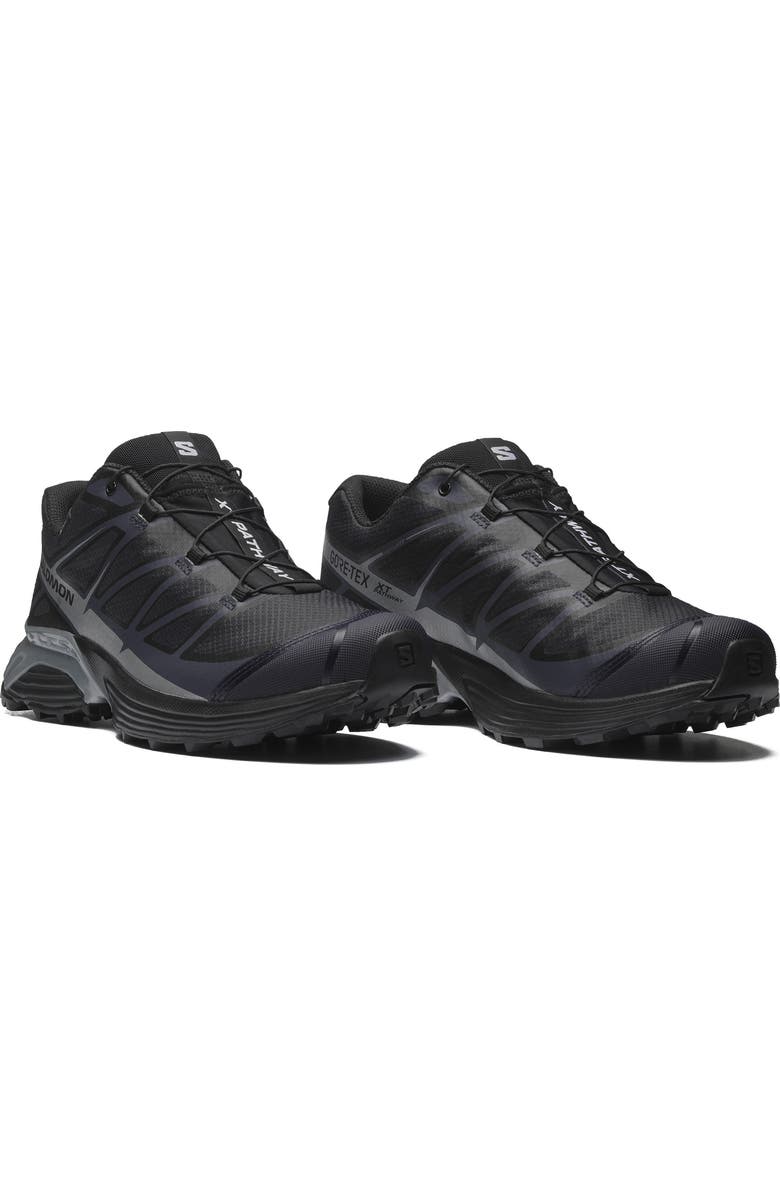 Salomon Gender Inclusive XT-Pathway Gore-Tex<sup>®</sup> Waterproof Sneaker, Main, color, Black/ Black/ Silver