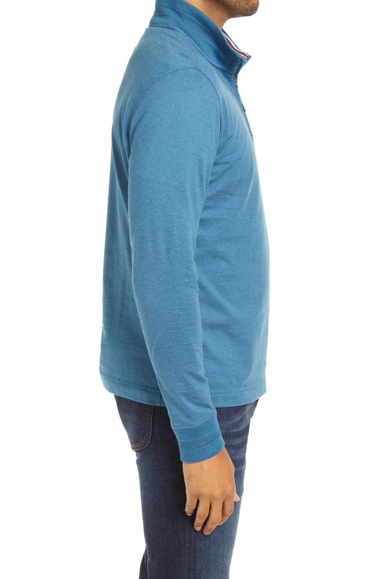 Triple Crown Half Zip Pullover, Alternate, color, INDIGO