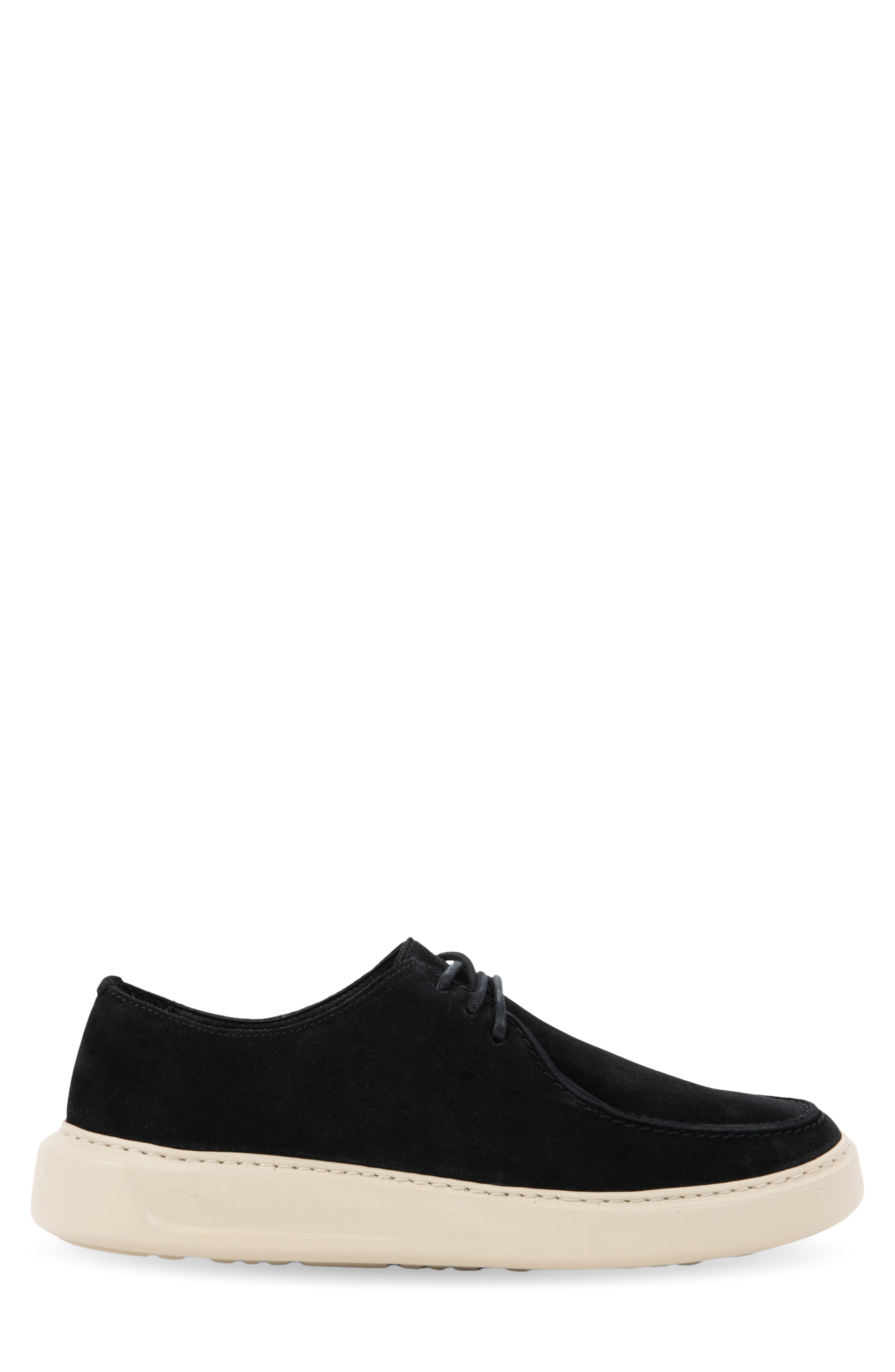 Champ Leather Sneaker, Alternate, color, BLACK SUEDE