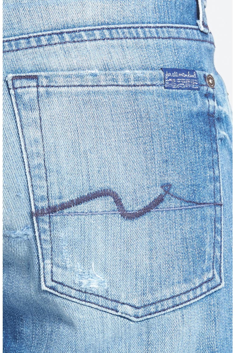 7 For All Mankind® 'Josefina' Boyfriend Jeans, Alternate, color, RED CAST HERITAGE BLUE
