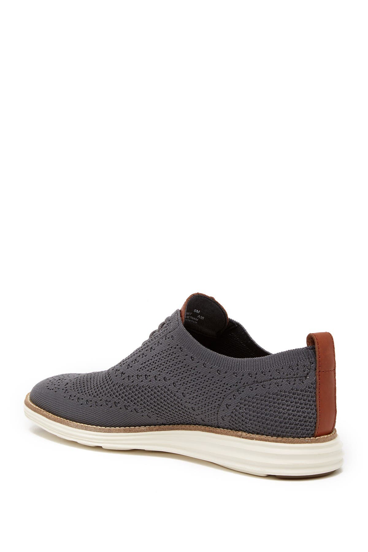 Cole Haan Original Grand Shortwing Oxford, Alternate, color, Magnet/Ivo