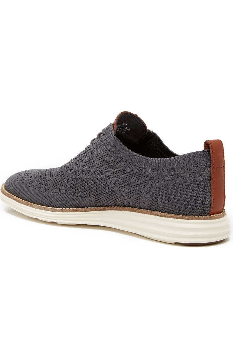 Cole Haan Original Grand Shortwing Oxford, Alternate, color, Magnet/Ivo