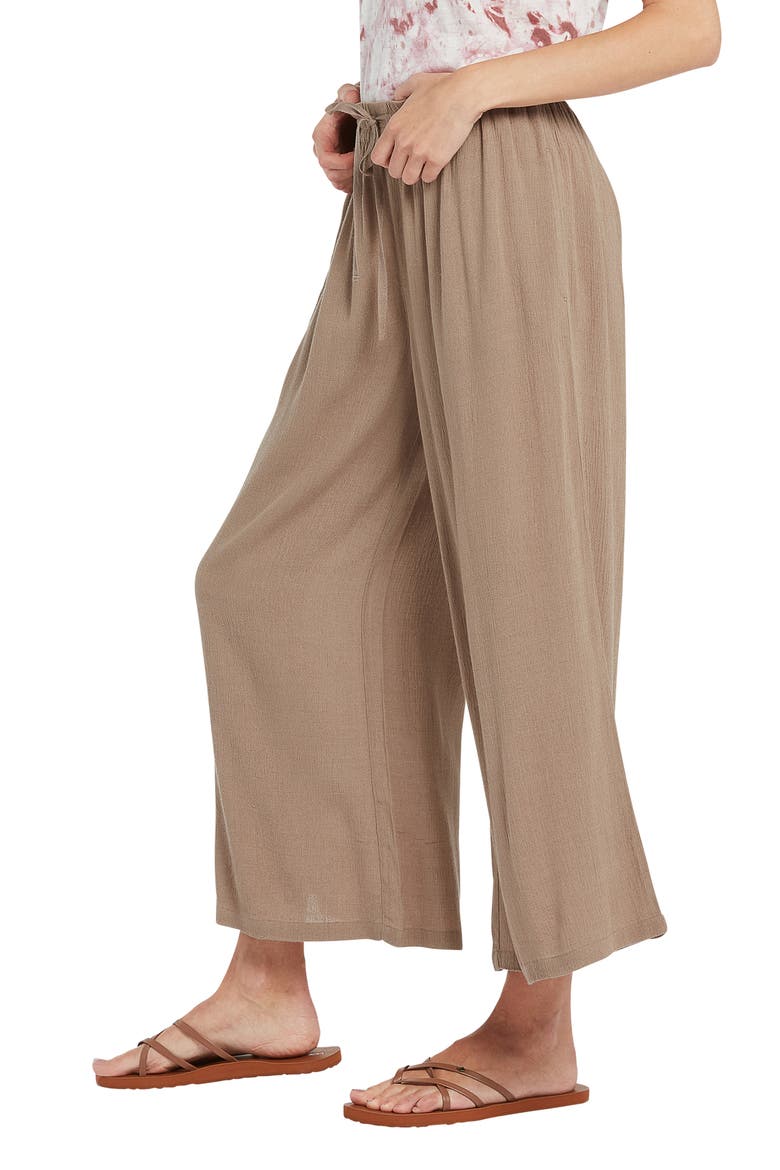 Morning Stone Wide Leg Pants, Alternate, color, STONE