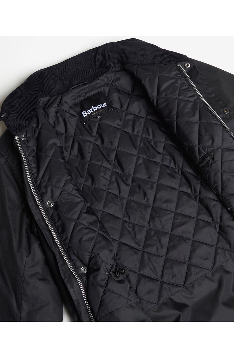 Barbour Sapper Water Resistant Waxed Cotton Jacket, Alternate, color,