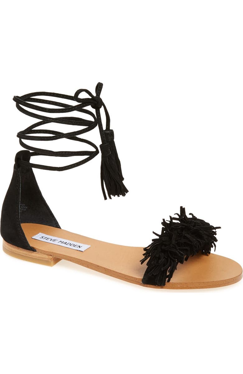 Steve Madden 'Sweetyy' Lace-Up Sandal, Main, color,