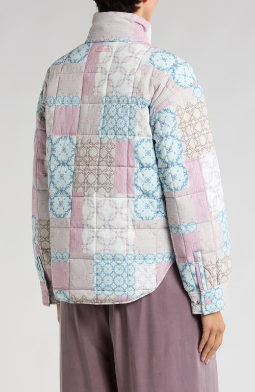 Travismathew Bold & Bloom Quilted Shirt Jacket