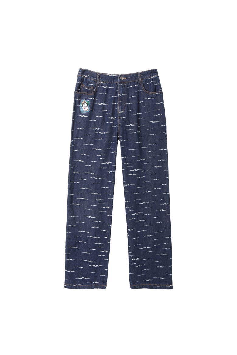 Kaketsugi Pants, Main, color, Blue