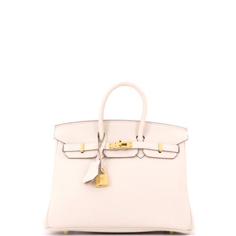 Birkin Handbag Light Togo with Gold Hardware 25