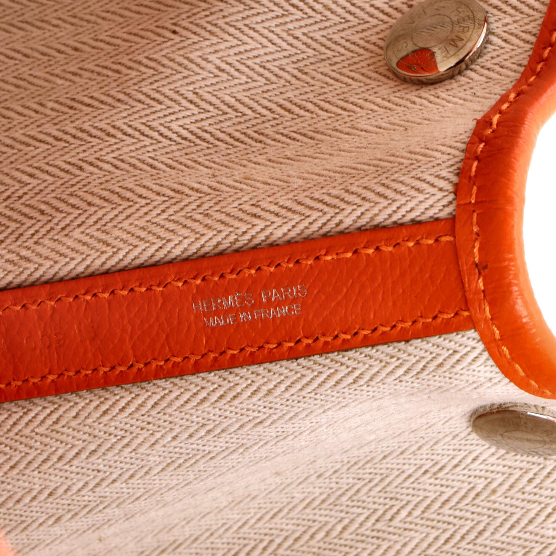 Pre-Owned Hermes Garden Party Tote Leather 36, Alternate, color, 