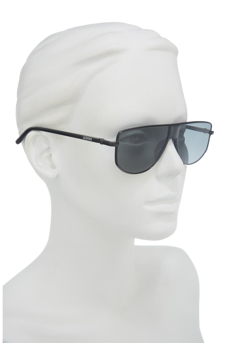 Corsa Sunglasses, Alternate, color, BLACK/ SILVER/ BLACK/ GREY