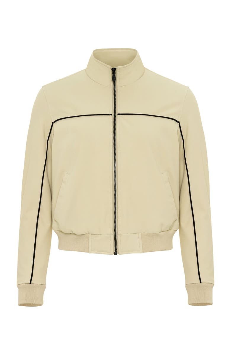 Anatomie Ginger Performance Twill Bomber Jacket, Alternate, color, Wheat