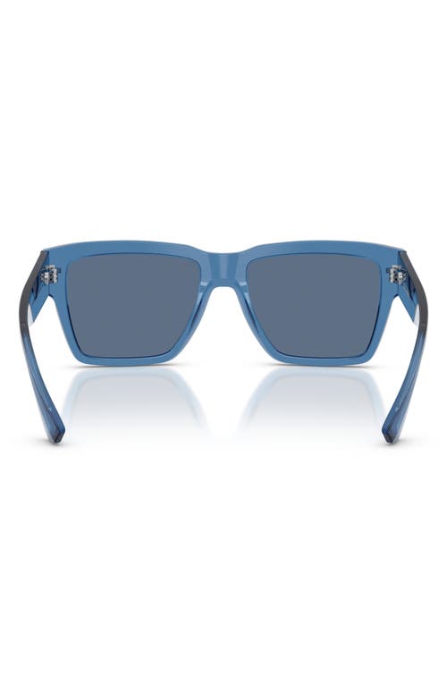 Dolce & Gabbana Dolce&gabbana 55mm Square Sunglasses In Blue