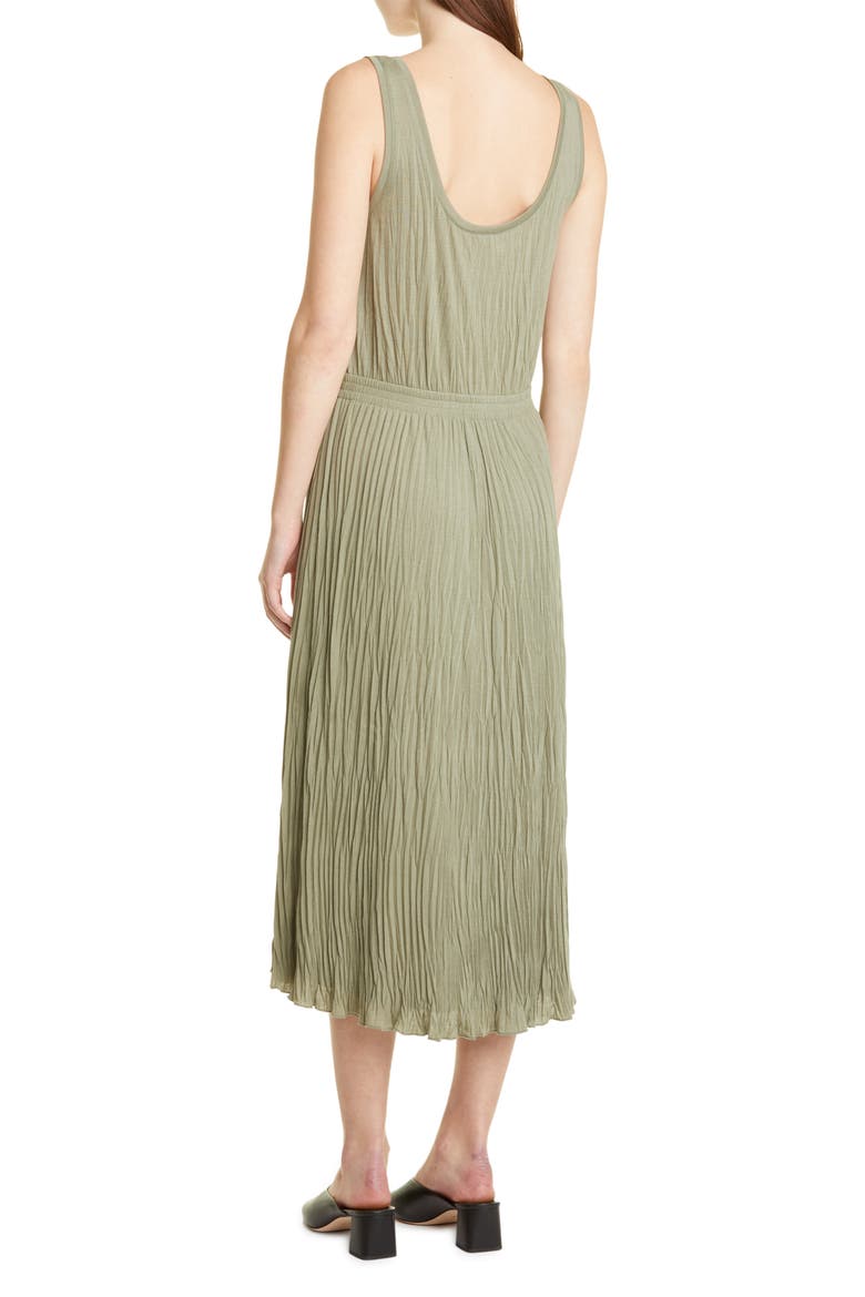 Scoop Neck Tank Dress, Alternate, color, MOSS