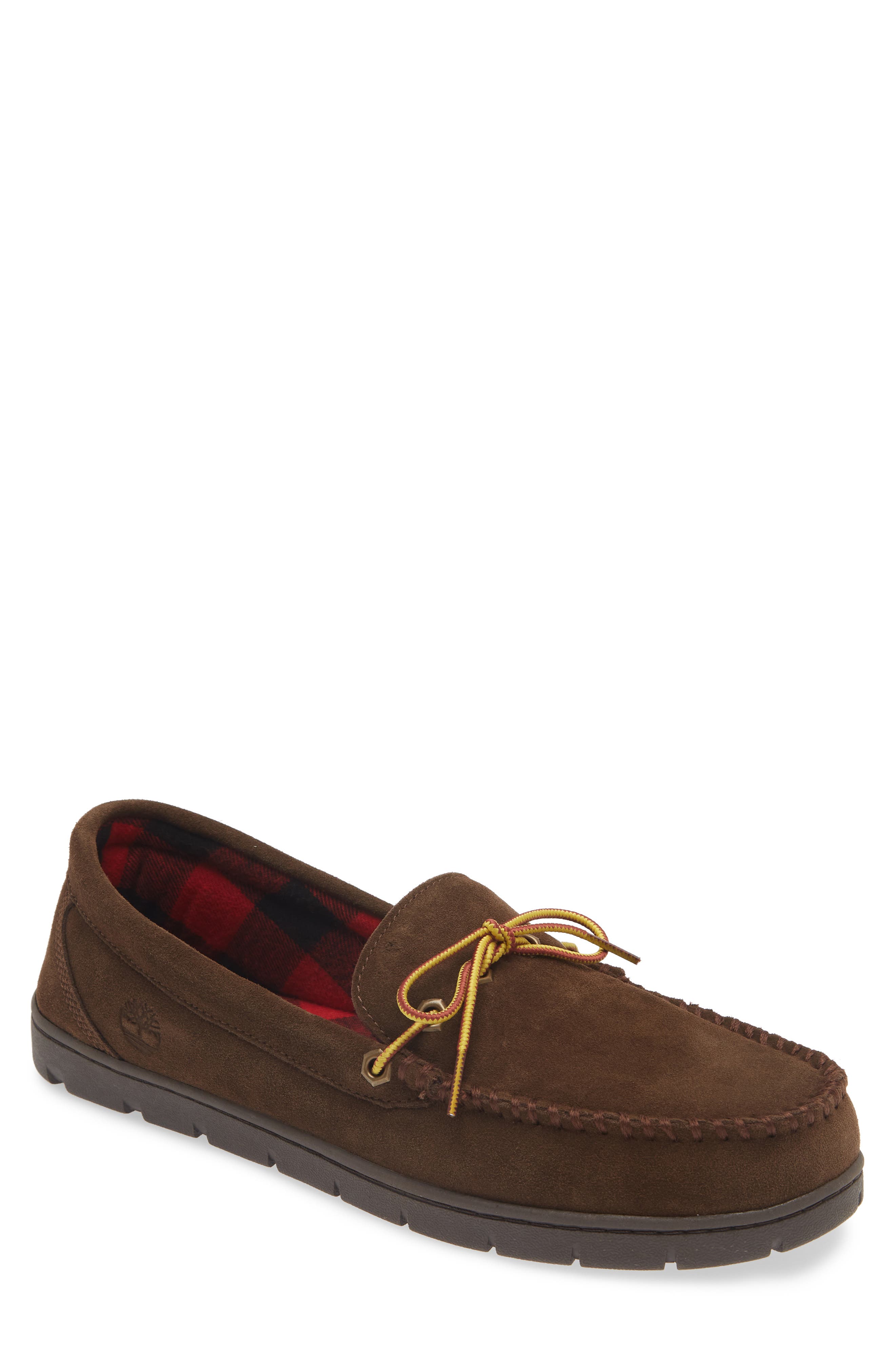 Timberland Flannel Lined Boat Shoe, Main, color, 