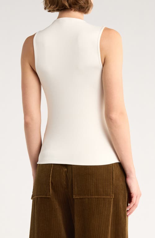 Vince Sleeveless Shell Top In White