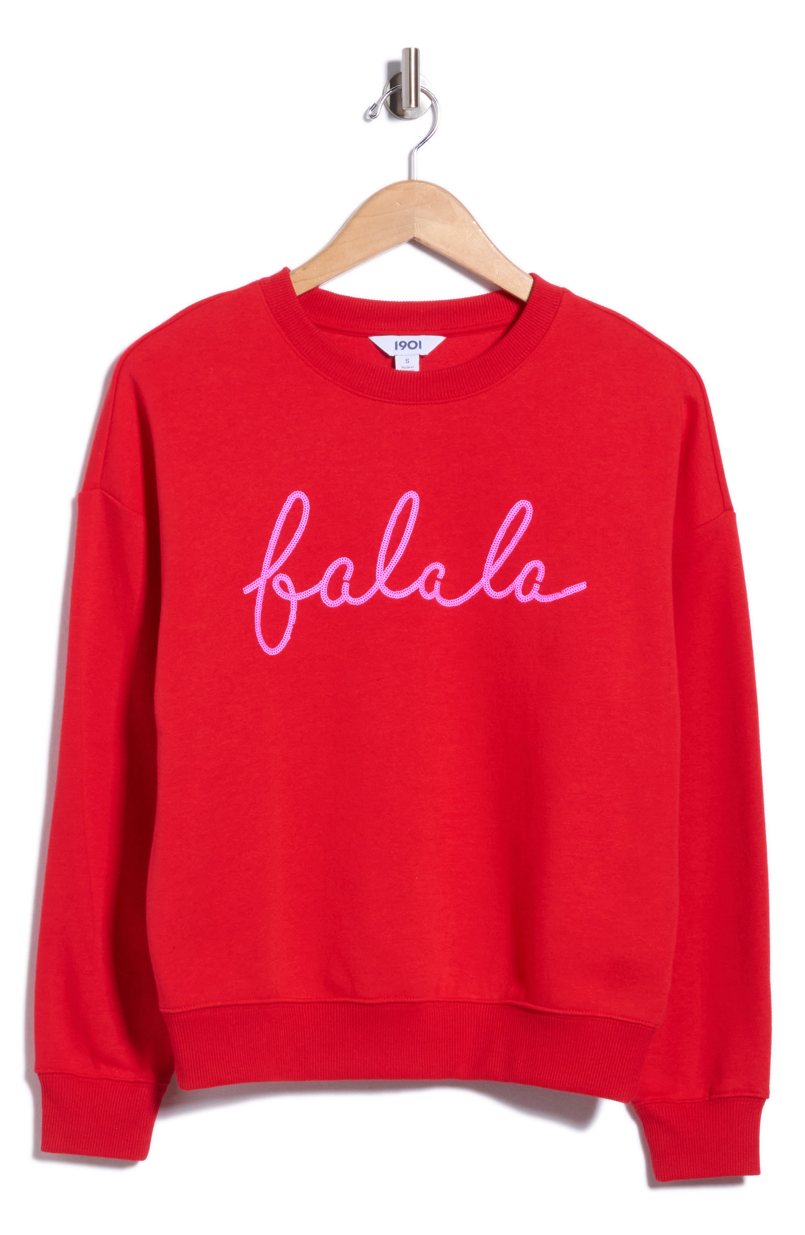 selected PINK- RED FA LA LA