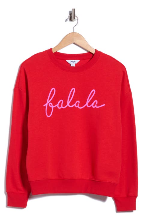 Festive Graphic Sweatshirt