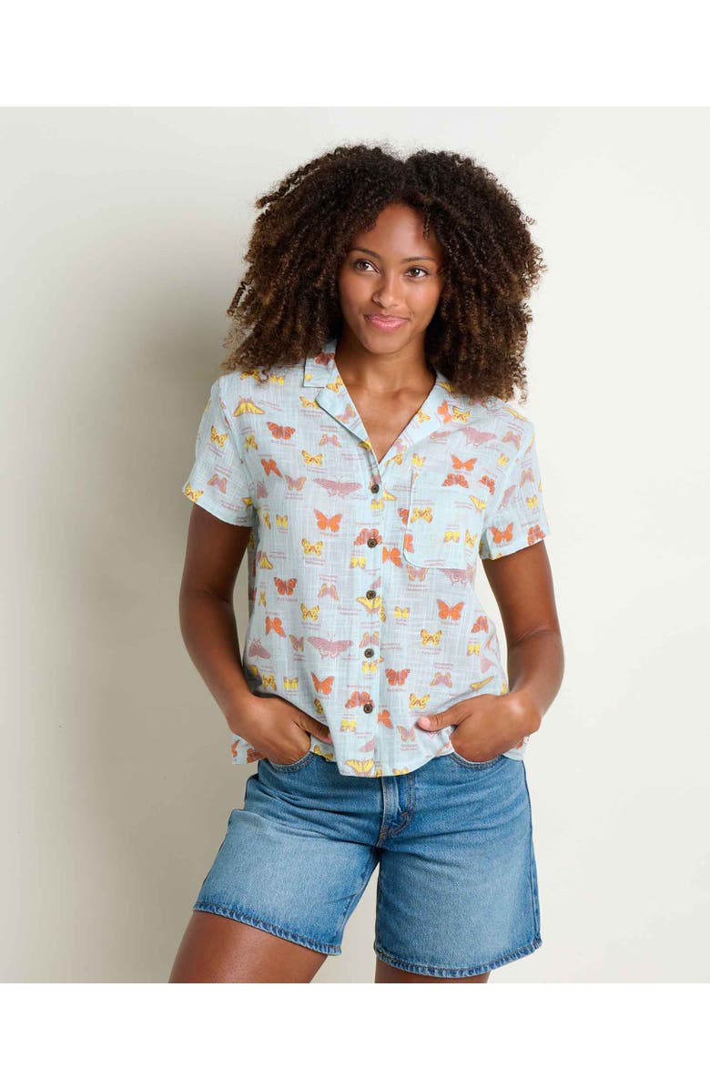 Toad & Co Camp Cove Shirt, Main, color, Skyway Print
