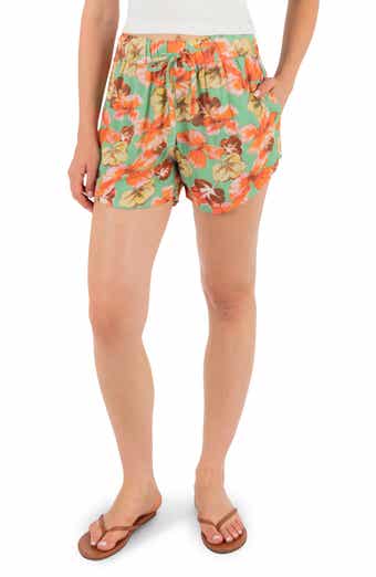 Ginko Clouds Floral Shorts