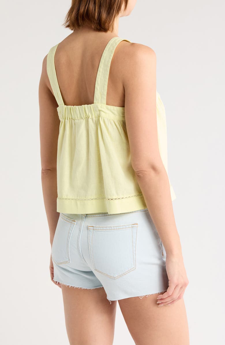 Lucky Brand Lace Hemp & Cotton Camisole, Alternate, color,