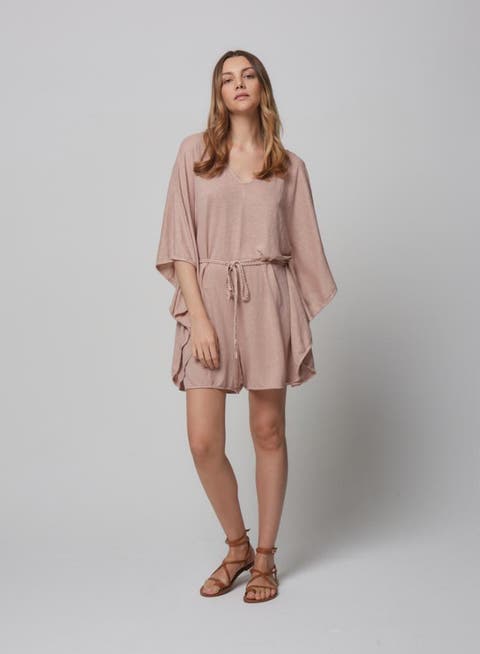 Linen Stretch Hand Dye Jumper