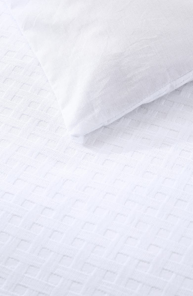 Tommy Bahama Basketweave Cotton Duvet Cover & Sham Set, Alternate, color, White