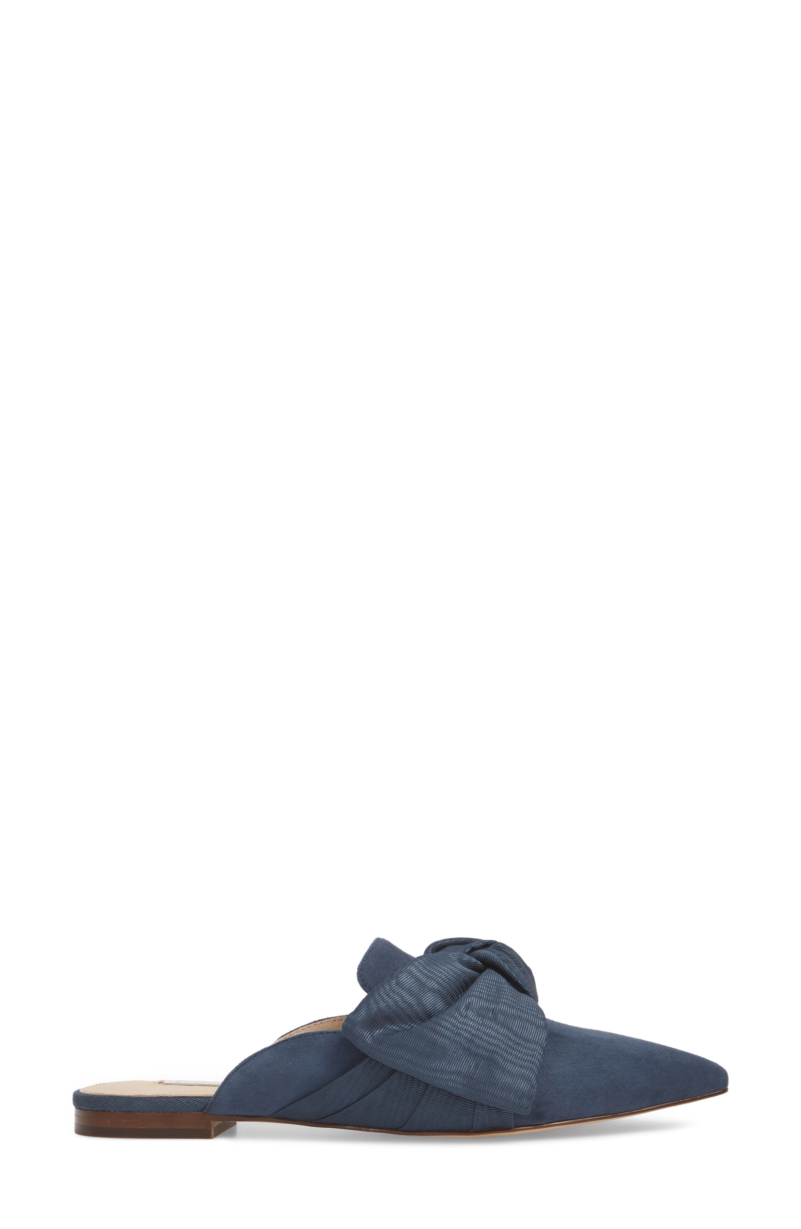 Cela Genuine Calf Hair Bow Mule, Alternate, color, RHAPSODY SUEDE
